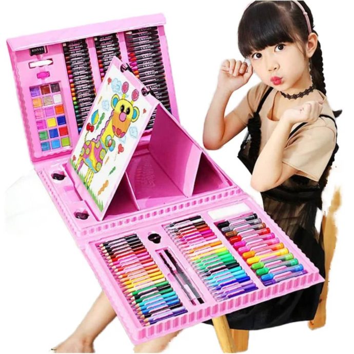 🎨 طقم رسم وألوان متكامل للأطفال – Image 3