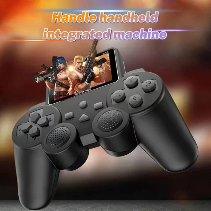 🎮   جهاز ألعاب محمول بتصميم عصري – وحدة تحكم مع شاشة مدمجة وألعاب كلاسيكية – Image 4